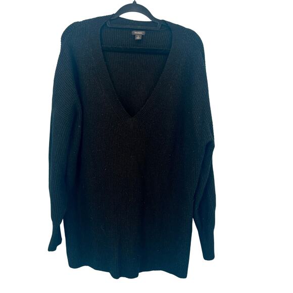 Halogen Black Sweater Dress Tunic 1X - Picture 2 of 8